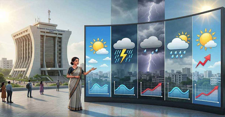  দেশের কোথাও কোথাও আবহাওয়া শুষ্ক থাকার সম্ভাবনা