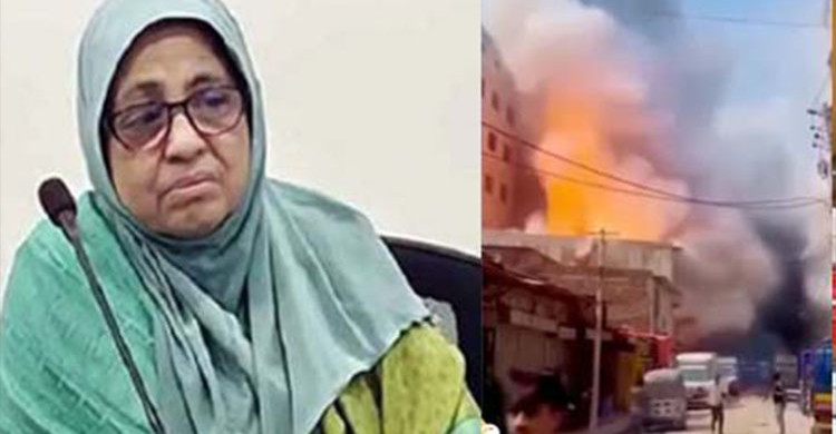  মিরপুরে অগ্নিকাণ্ডে হতাহতদের প্রতি গভীর শোক প্রকাশ স্বাস্থ্য উপদেষ্টার