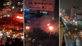 ইন্টারনেট বন্ধ থাকলেও ইরানে ফের বিক্ষোভ