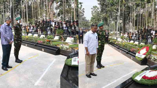 বিডিআর বিদ্রোহে শহীদদের প্রতি প্রধানমন্ত্রীর সম্মান প্রদর্শন