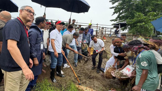 বাসিয়া নদীর খাল পুনঃখনন কার্যক্রমের উদ্বোধন করলেন প্রধানমন্ত্রী, সিলেটে উন্নয়ন উদ্যোগ