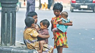 রাস্তায় জীবন কাটছে দেশের ৩৪ লাখ শিশু