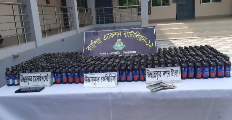 সাবেক এমপির গাড়িতে মিলল ৪৪২ বোতল ফেন্সিডিল! সাবেক এমপির গাড়িতে মিলল ৪৪২ বোতল ফেন্সিডিল!